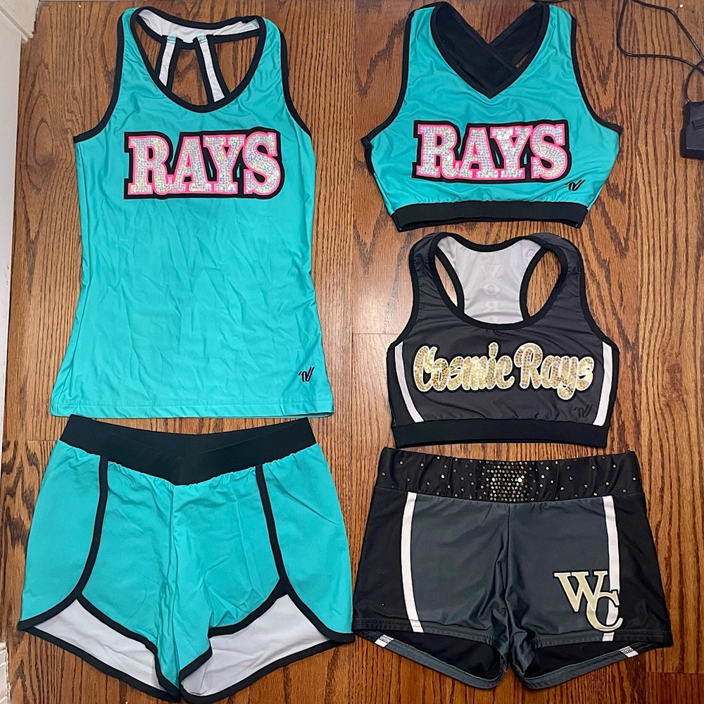 World Cup Allstars Practice Wear - Teal and Gray Cosmic Rays Sets